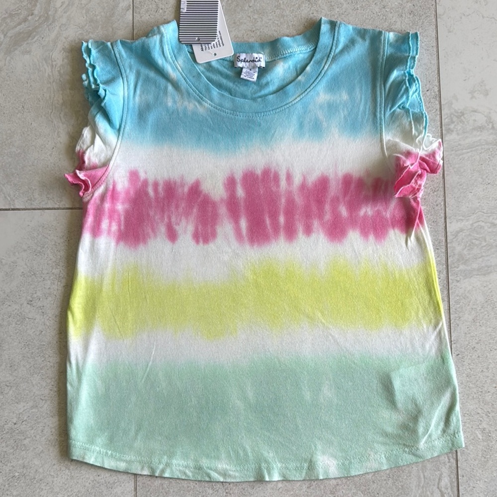 Splendid Colorful Tie-Dye Kids Shirt